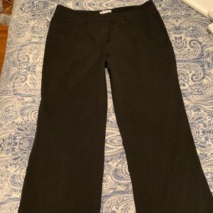 NY and company black trouser dress pants